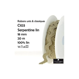 Bobine 20 m Serpentine Lin 18 mm