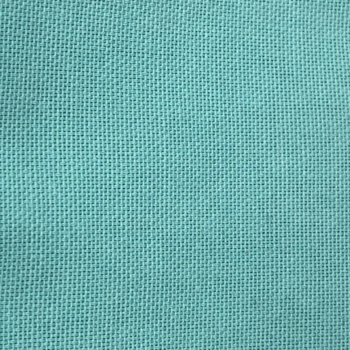 Tissu RICHMOND-TURQUOISE CL 1/2 PANAMA 100%COTON