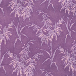Tissu coton patchwork branche améthyste