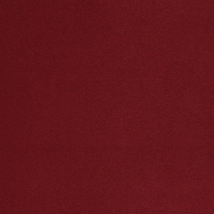 Coupon tissu caban bordeaux uni – Drap de laine pour manteau – Moline