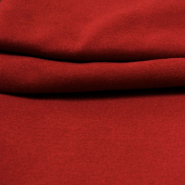 Coupon tissu caban uni rouge – Idéal manteau
