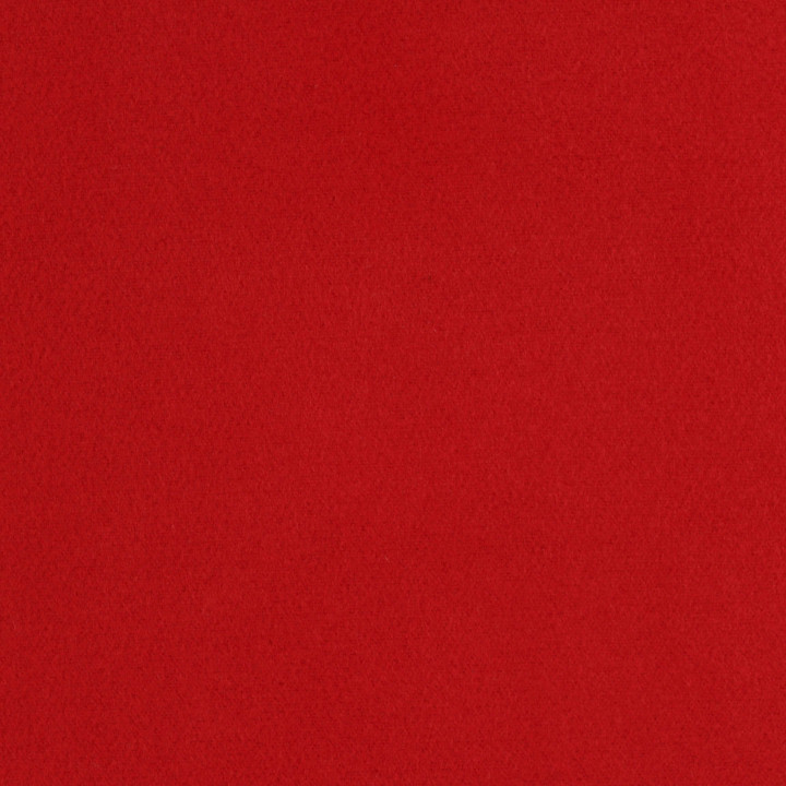 Coupon tissu caban uni rouge – Idéal manteau