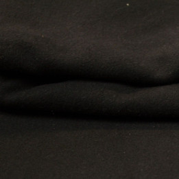 Tissu Caban Noir Uni – Idéal pour Manteaux et Vêtements Chauds