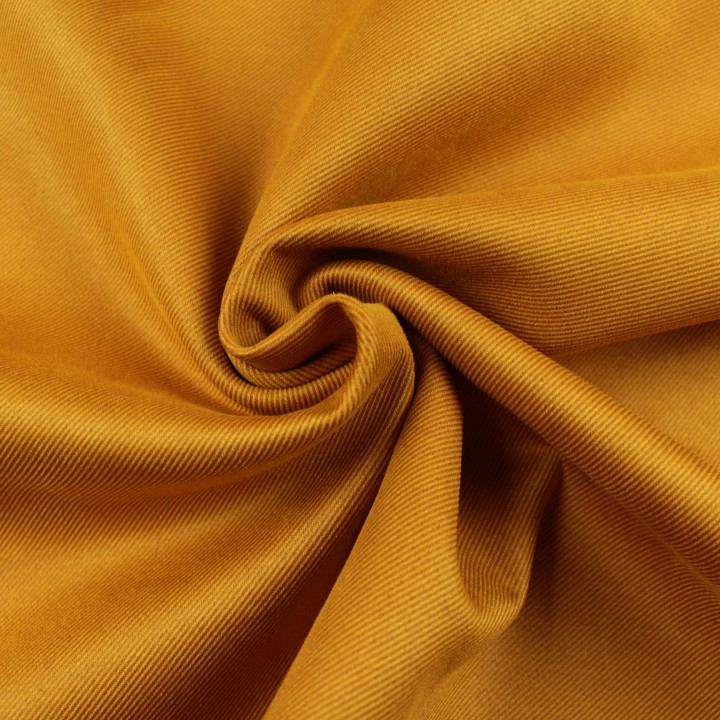 Tissu Suédine Lourd Orange Foncé à Rayures Légères – Doux, Résistant, Idéal Déco & Couture