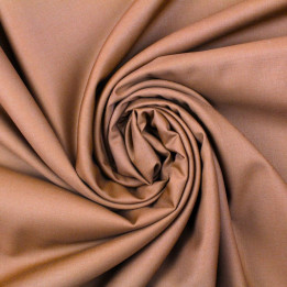 Tissu costume marron acajou super 110