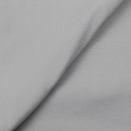 Tissu jersey coton uni gris
