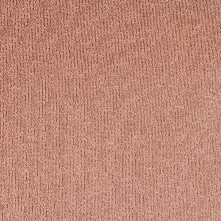 Tissu jersey côtelé rose dragée
