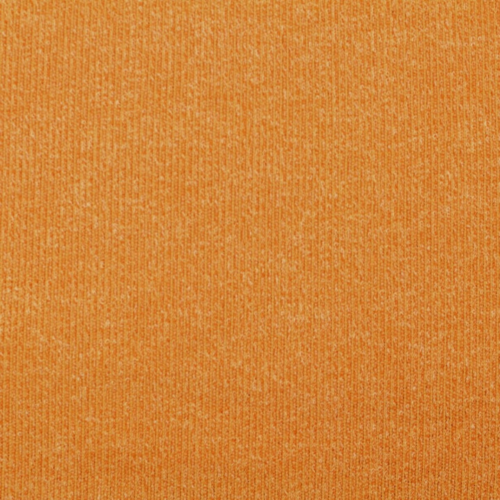 Tissu jersey côtelé safran