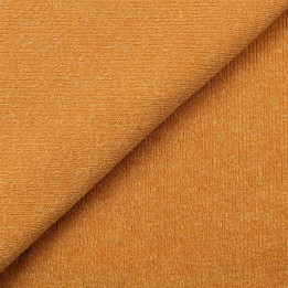 Tissu jersey côtelé safran – coupon de 3 m | Moline