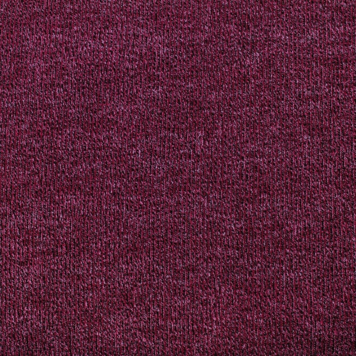 Tissu jersey côtelé prune