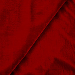 Tissu Velours Polyester Rouge – coupon de 3 m | Moline