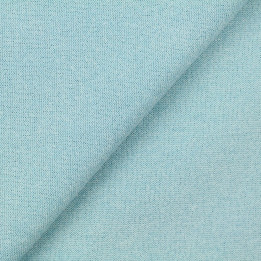 Tissus jersey bleu azurin – coupon de 3 m | Moline