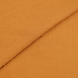 Tissu mousseline de soie abricot