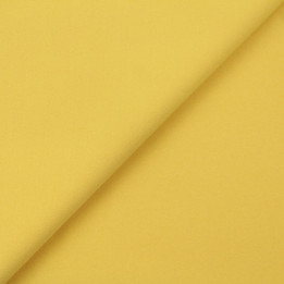 Tissus crêpe de polyester uni jaune
