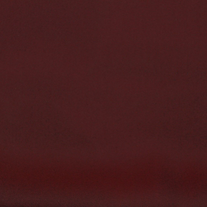 Tissus crêpe de polyester bordeaux double face rouge