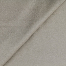 Tissus laine cachemire uni vanille – coupon de 3 m | Moline