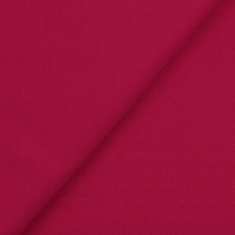 Tissus crêpe de polyester uni fuchsia