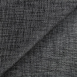 Tissus couture polyester gris imprimé peau de crocodile