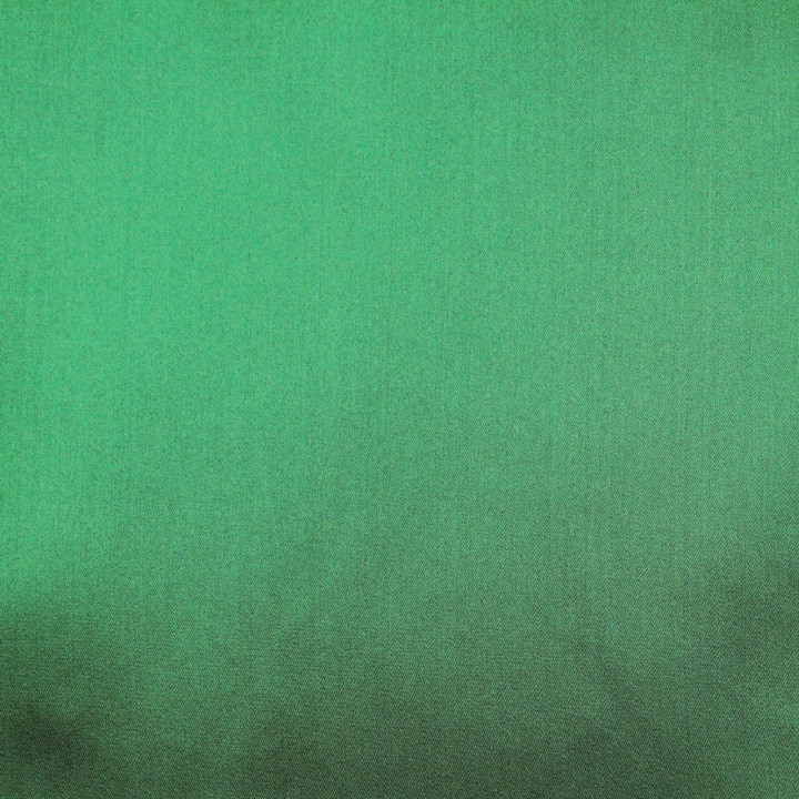 Tissu satin de soie uni vert bouteille