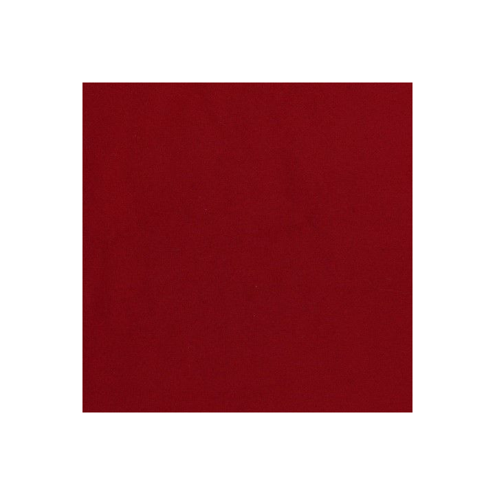 Tissus laine cachemire uni rouge