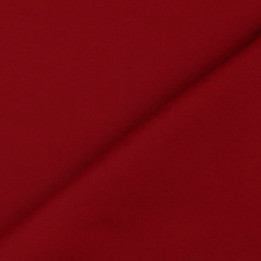 Tissus laine cachemire uni rouge – coupon de 3 m – réf. C427