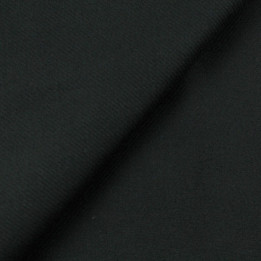 Tissus pure laine noire