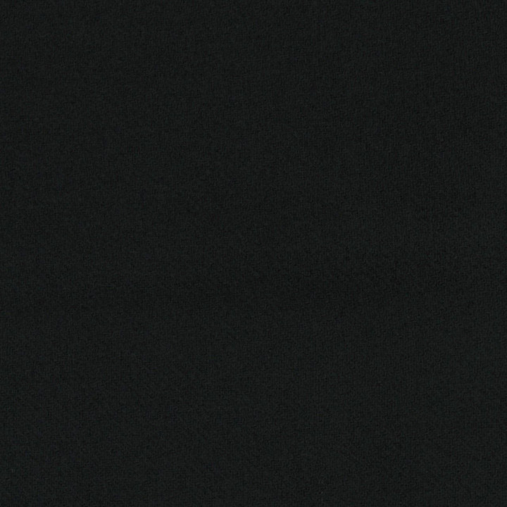 Tissus pure laine noire