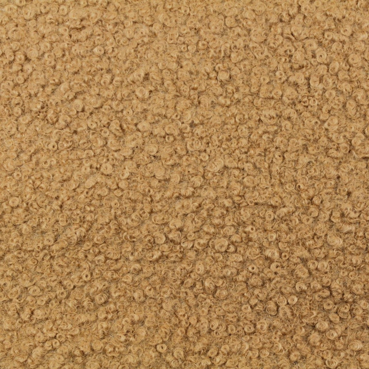 Tissus lainage bouclette beige