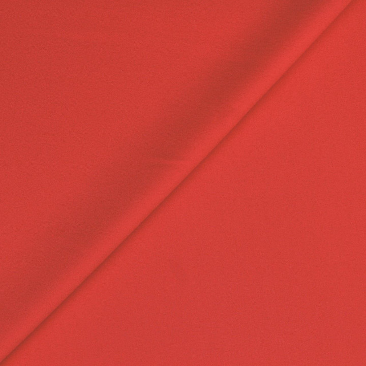 Tissu uni de couleur corail