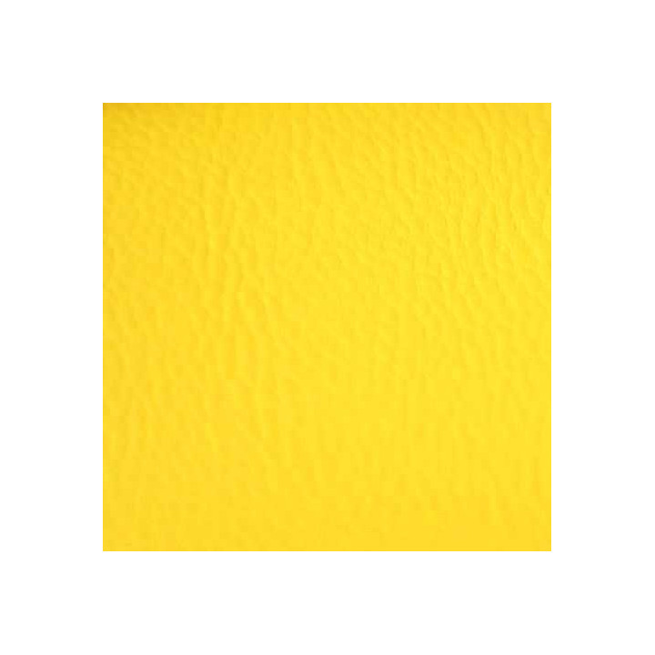 Simili cuir croco de couleur jaune