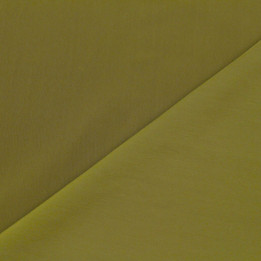 Tissu satin duchesse uni vert cuivrée