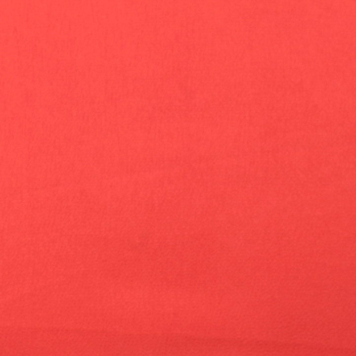 Tissus crêpe satin uni corail