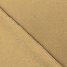 Tissu Crêpe de soie uni de couleur beige