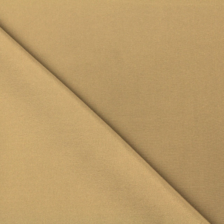 Tissu Crêpe de soie uni de couleur beige