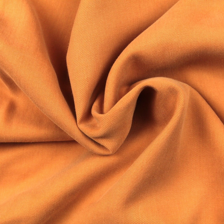 Tissus tencel de couleur camel