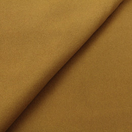 Tissu Caban uni de couleur camel