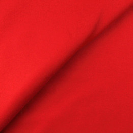 Tissus laine cachemire uni rouge