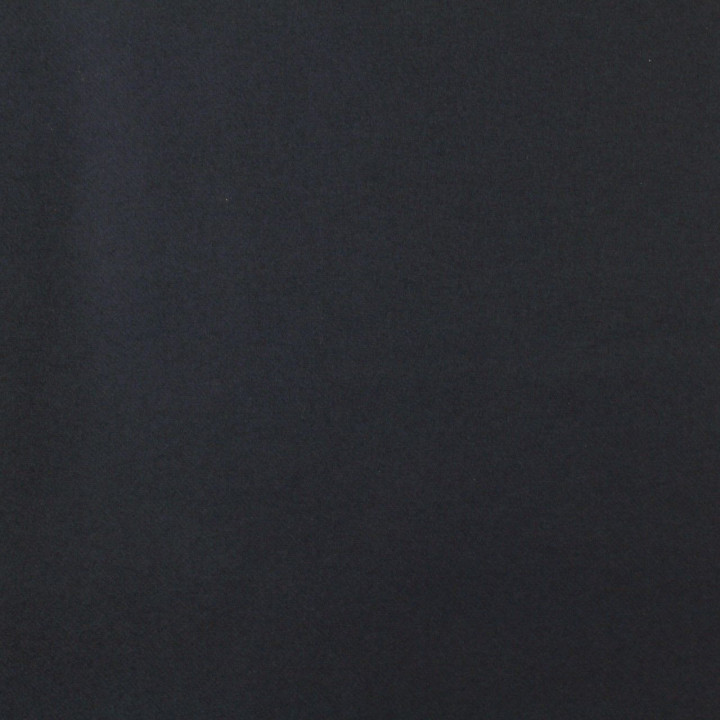 Tissus laine cachemire uni bleu marine foncer