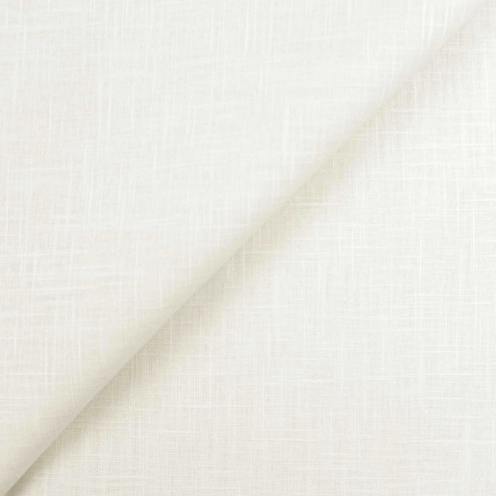 Tissu coton double gaze uni de couleur rose poudrée