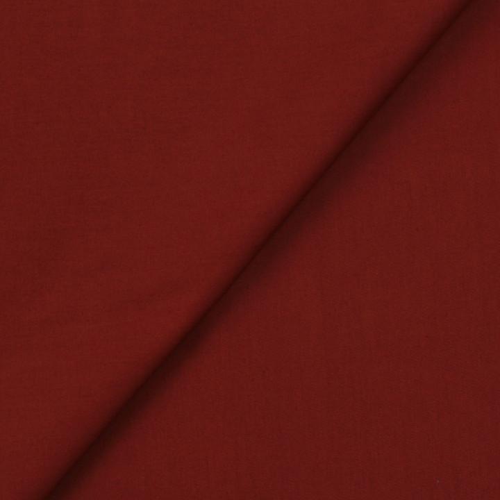 Tissu coton double gaze uni de couleur noir