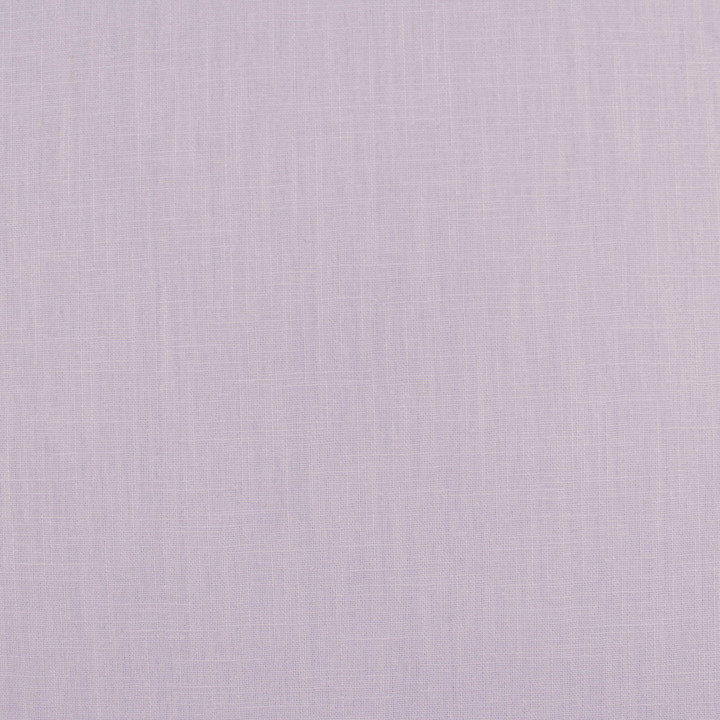 Tissu coton double gaze uni de couleur beige claire