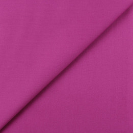 Tissu Popeline de Coton Violet – coupon de 3 m | Moline