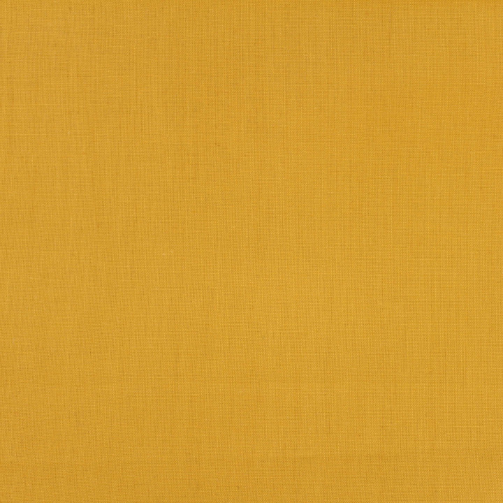 Tissu coton uni jaune paille