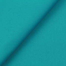 Tissu coton satiné bleu claire uni