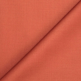 Tissu coton satiné uni lie de vin – coupon de 3 m | Moline