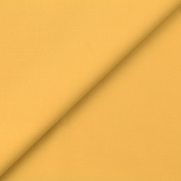 Tissu costume uni de couleur jaune paille