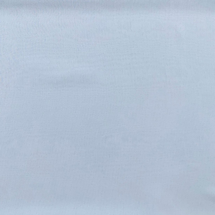 Tissu mousseline uni de couleur bleu ciel