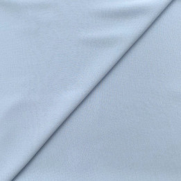 Tissu mousseline uni de couleur bleu ciel | Moline