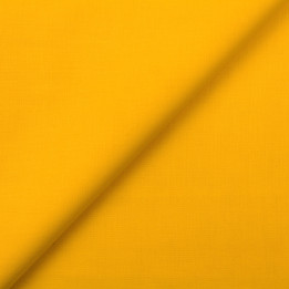 Tissu Popeline De Coton Uni Jaune Canari - Haute Qualité