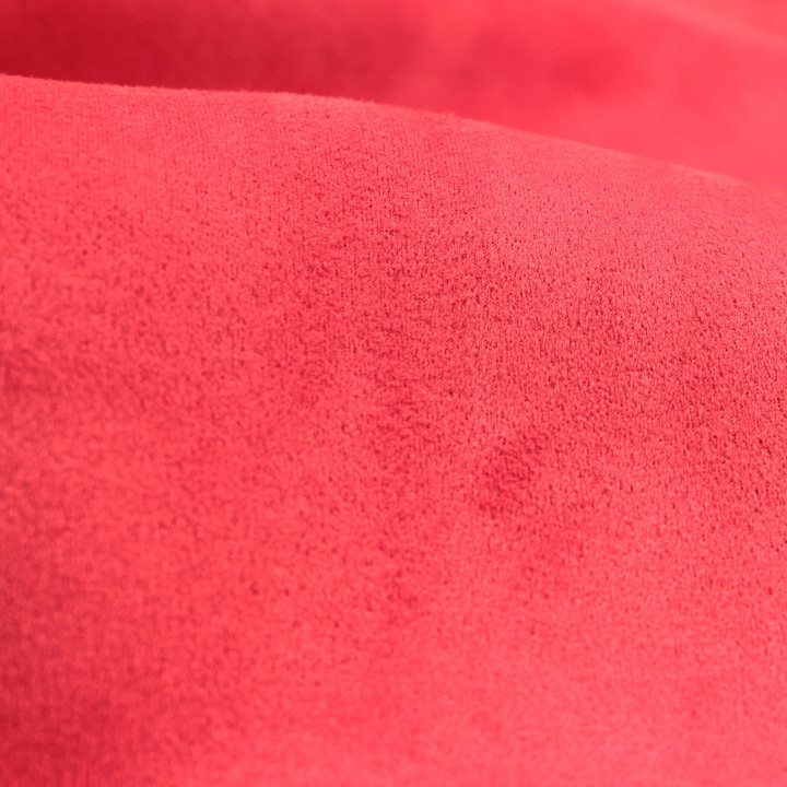 Tissu suédine uni de couleur rose fuchsia